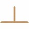 Ekena Millwork Portland Timber Gable Bracket, Western Red Cedar, 96"W x 56"H x 1 1/2"D x 5 1/2"F, 14/12 Pitch GBW096X56X0206POR00SWR - alternate 1